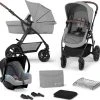 Kinderkraft Kombi Kinderwagen, 3in1 MOOV CT Gray Melange -Chicco shop kinderkraft kombi kinderwagen 3in1 moov ct gray melange