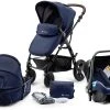 Kinderkraft Kombi Kinderwagen Moov, 3in1, Dunkelblau -Chicco shop kinderkraft kombi kinderwagen moov 3in1 dunkelblau
