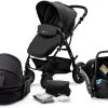 Kinderkraft Kombi Kinderwagen Moov, 3in1, Schwarz -Chicco shop kinderkraft kombi kinderwagen moov 3in1 schwarz