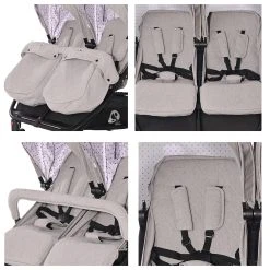 Lorelli Geschwisterkinderwagen Duo In Grau -Chicco shop lorelli geschwisterkinderwagen duo in grau 3