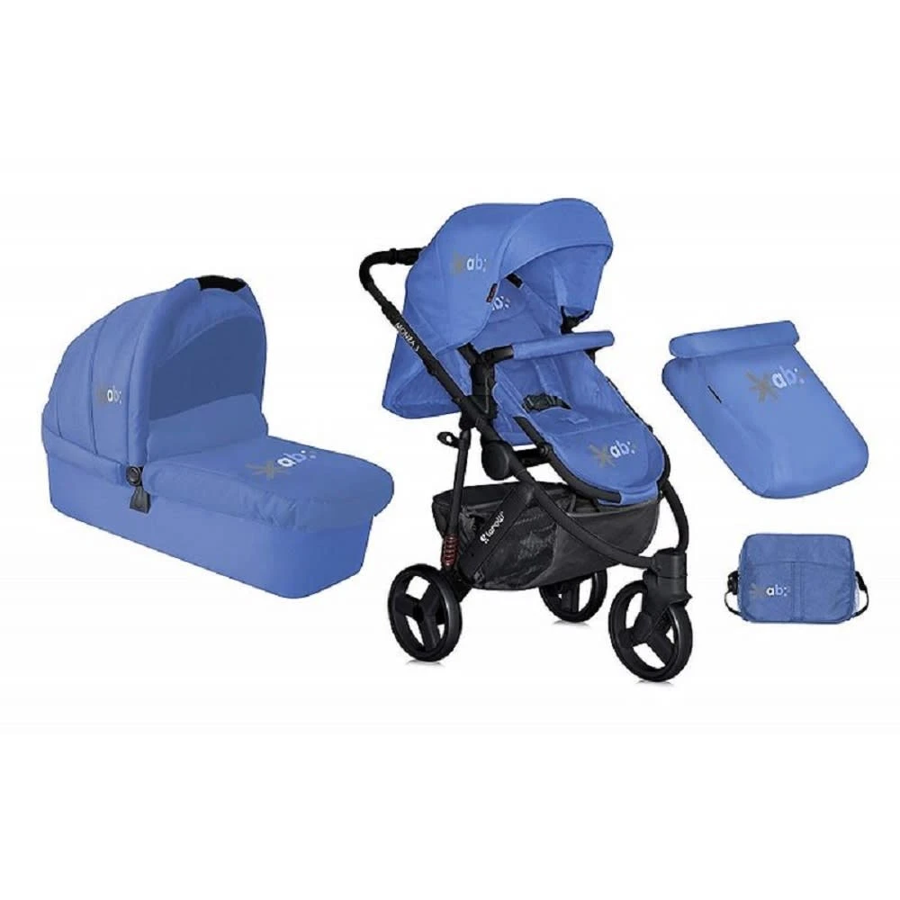 Lorelli Kinderwagen 2 In 1 Monza In Blau 3 Lorelli Kinderwagen 2 In 1 Monza In Blau