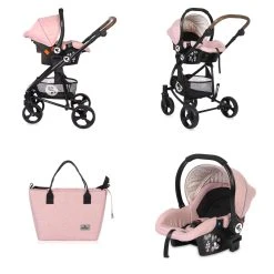 Lorelli Kombikinderwagen Crysta 3 In 1 Set In Rosa -Chicco shop lorelli kombikinderwagen crysta 3 in 1 set in rosa 2