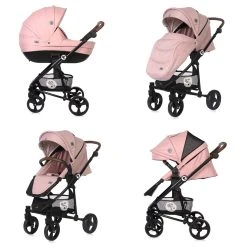 Lorelli Kombikinderwagen Crysta 3 In 1 Set In Rosa -Chicco shop lorelli kombikinderwagen crysta 3 in 1 set in rosa 3