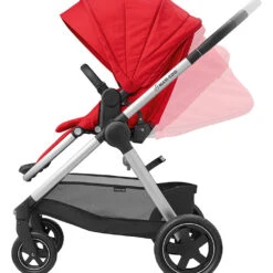 Maxi-Cosi Kombikinderwagen "Adorra" In Rot -Chicco shop maxi cosi kombikinderwagen adorra in rot 2