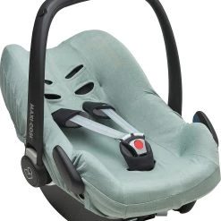MEYCO Schonbezug Autositz - Basic Jersey, Steingrün, Gruppe 0