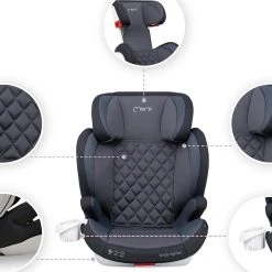Momi Auto-Kindersitz QUICK FIX, Gray -Chicco shop momi auto kindersitz quick fix gray 4