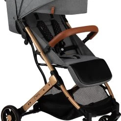 Momi Buggy ESTELLE, Gray- Gold -Chicco shop momi buggy estelle gray gold 5