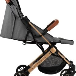 Momi Buggy ESTELLE, Gray- Gold -Chicco shop momi buggy estelle gray gold 9