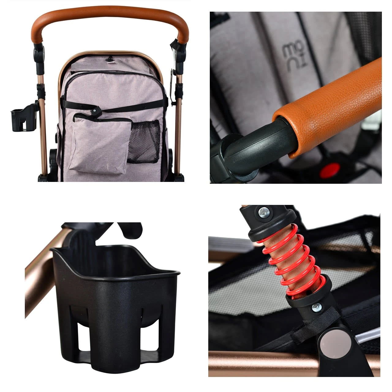 Moni Kinderwagen Gala In Rosa 7 Moni Kinderwagen Gala In Rosa – Bild 5