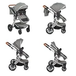 Moni Kinderwagen Polly 3 In 1 In Grau -Chicco shop moni kinderwagen polly 3 in 1 in grau 2