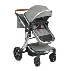Moni Kinderwagen Polly 3 In 1 In Grau