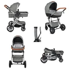 Moni Kinderwagen Polly 3 In 1 In Grau -Chicco shop moni kinderwagen polly 3 in 1 in grau 3
