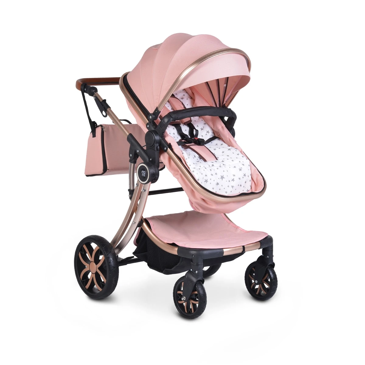 Moni Kinderwagen Polly 3 In 1 In Rosa 3 Moni Kinderwagen Polly 3 In 1 In Rosa