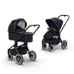 Kombi-Kinderwagen Moon Kombikinderwagen In Blau