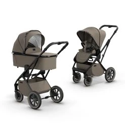 Kombi-Kinderwagen Moon Kombikinderwagen In Braun