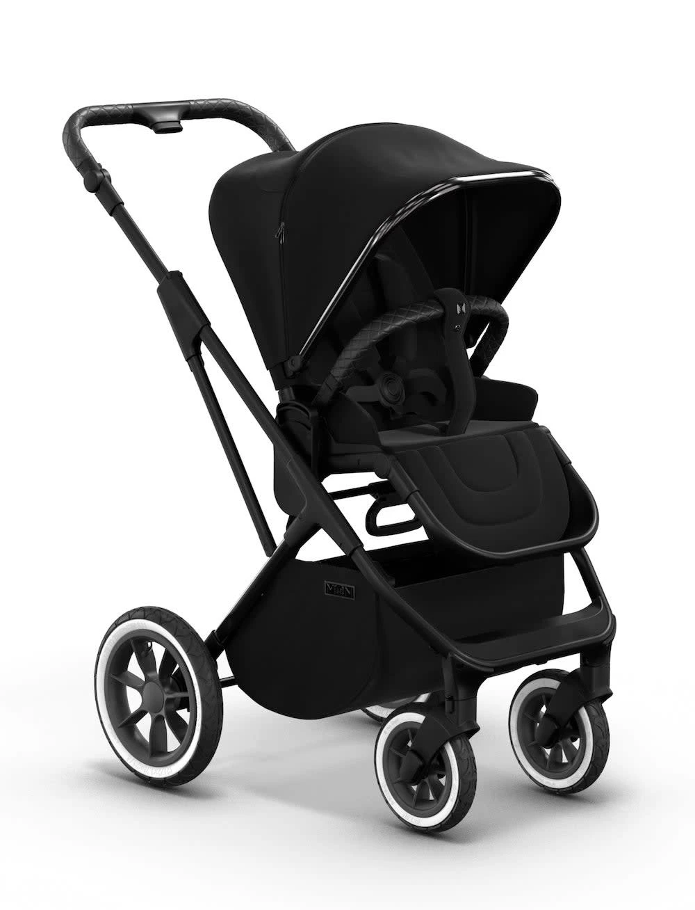 Kombi-Kinderwagen Moon Kombikinderwagen In Schwarz 6 Kombi-Kinderwagen Moon Kombikinderwagen In Schwarz – Bild 4