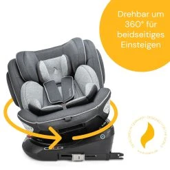 Osann Kindersitz "Eno360" In Dark Grey Melange - Gruppe 0+/1/2/3 -Chicco shop osann kindersitz eno360 in dark grey melange gruppe 0 1 2 3 2