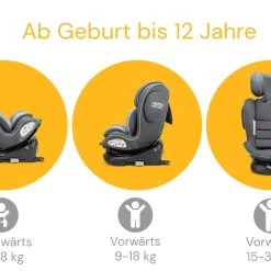 Osann Kindersitz "Eno360" In Dark Grey Melange - Gruppe 0+/1/2/3 -Chicco shop osann kindersitz eno360 in dark grey melange gruppe 0 1 2 3 3