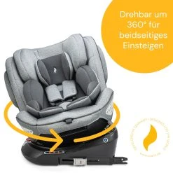 Osann Kindersitz "Eno360" In Light Grey Melange - Gruppe 0+/1/2/3 -Chicco shop osann kindersitz eno360 in light grey melange gruppe 0 1 2 3 2