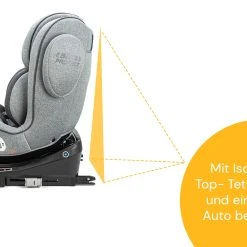 Osann Kindersitz "Eno360" In Light Grey Melange - Gruppe 0+/1/2/3 -Chicco shop osann kindersitz eno360 in light grey melange gruppe 0 1 2 3 6