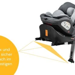 Osann Kindersitz "Eno360 SL" In Dark Grey Melange - Gruppe 0+/1/2/3 -Chicco shop osann kindersitz eno360 sl in dark grey melange gruppe 0 1 2 3 6
