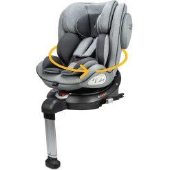 Osann Kindersitz "Eno360 SL" In Light Grey Melange - Gruppe 0+/1/2/3