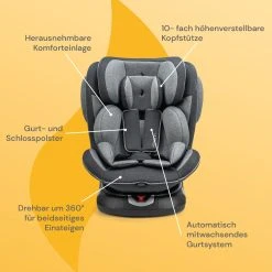 Osann Kindersitz "Swift360" - Universe Grey -Chicco shop osann kindersitz swift360 universe grey 1