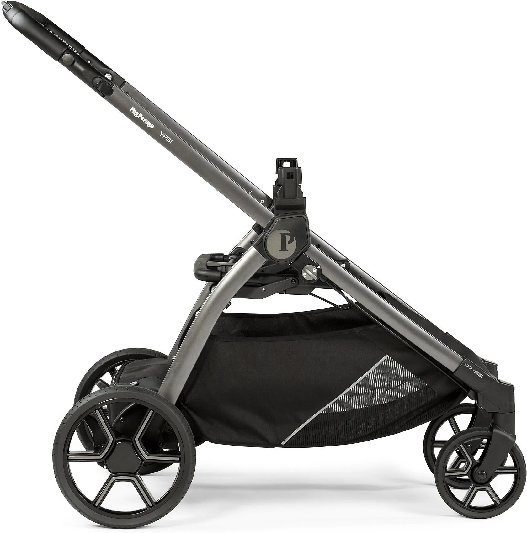 PEG PEREGO Kombi Kinderwagen Ypsi, City Grey 6 PEG PEREGO Kombi Kinderwagen Ypsi, City Grey – Bild 4
