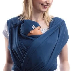 Schmusewolke Babytrage "Flexi Newborn" In Dunkelblau -Chicco shop schmusewolke babytrage flexi newborn in dunkelblau 2