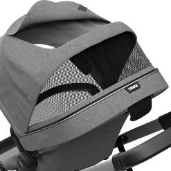 Thule Sleek + Bassinet, Stadtbuggy Mit Kinderkörbchen, Grey Melange -Chicco shop thule sleek bassinet stadtbuggy mit kinderkorbchen grey melange 9