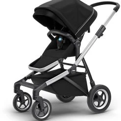 Thule Sleek + Bassinet, Stadtbuggy Mit Kinderkörbchen, Midnight Black -Chicco shop thule sleek bassinet stadtbuggy mit kinderkorbchen midnight black 1