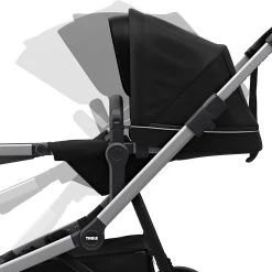 Thule Sleek, Stadtbuggy, Midnight Black -Chicco shop thule sleek stadtbuggy midnight black 4