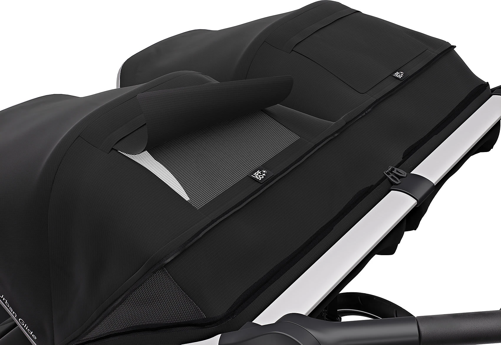 Thule Urban Glide 2, Geschwisterwagen Aluminium/Jet Schwarz 7 Thule Urban Glide 2, Geschwisterwagen Aluminium/Jet Schwarz – Bild 5