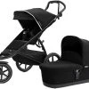 Thule " Urban Glide 2, Jogging-Buggy Mit Kinderkörbchen, Grau Melange -Chicco shop thule urban glide 2 jogging buggy mit kinderkorbchen grau melange